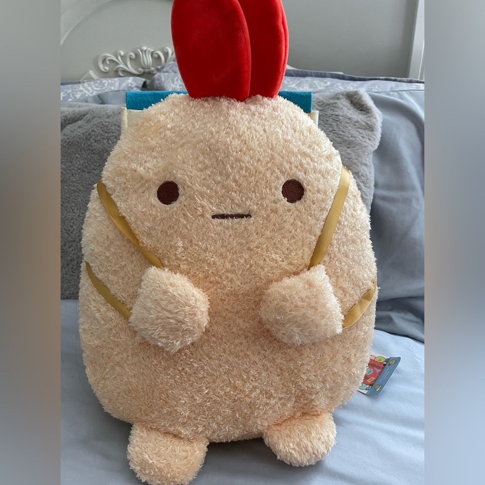 Sumikko Gurashi Oheya no sumi de tabikibun with backpack Plush